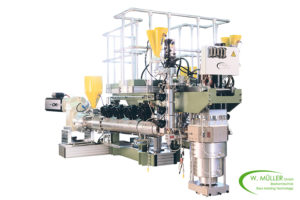Co-Extrusion equipment for large blow moulding products, e.g. container, jerry cans, others