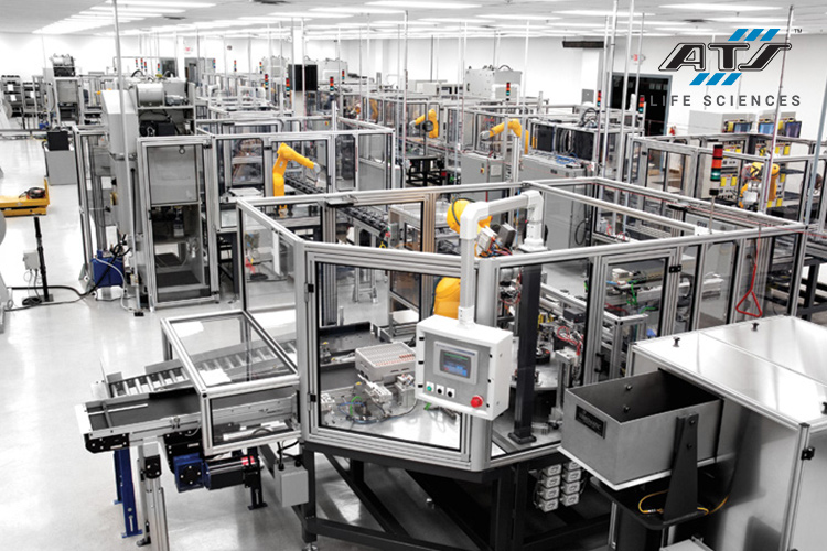 ATS Life Sciences custom automation solutions and assembly lines