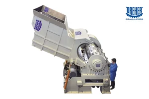 DREHER Heavy Duty SRV Line heavy-duty granulators for recycling applications
